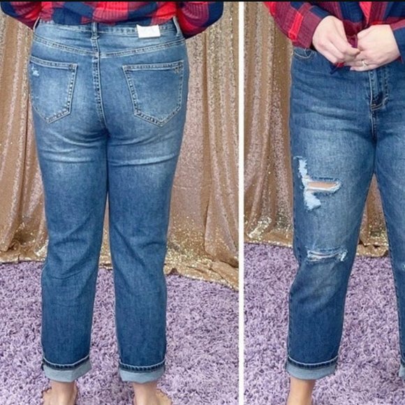 Grace & Lace Not Your Mom's Jeans - Picture 5 of 7